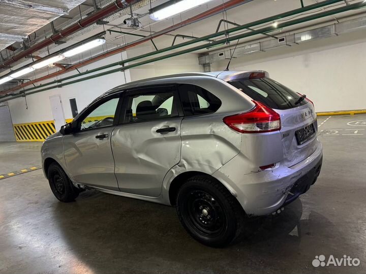 LADA XRAY 1.6 МТ, 2021, битый, 77 288 км