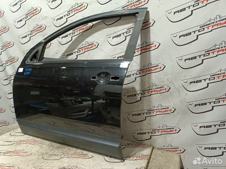 Дверь nissan dualis qashqai J10 J10E KJ10 KNJ10 NJ10 H010A1yama передняя левая черный, Z11 TE043
