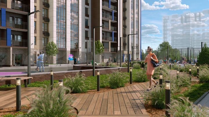 2-к. квартира, 42,6 м², 6/24 эт.