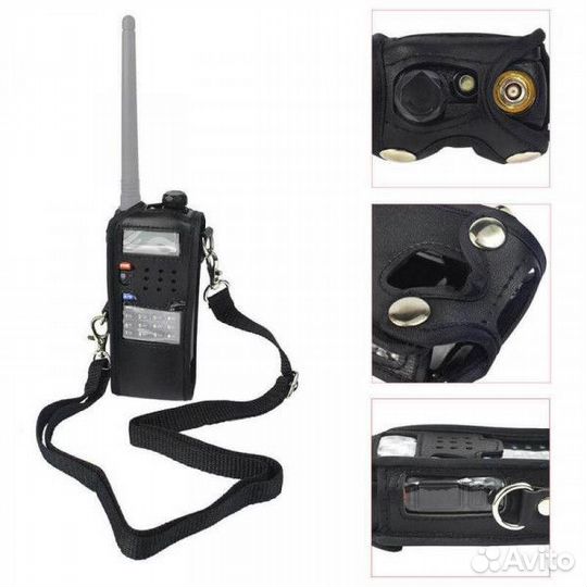 Чехол кожаный для рации Baofeng UV-5R