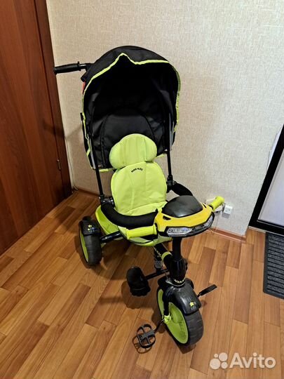 Детский велосипед с ручкой бу