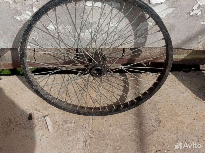 Bmx колесо переднее без оси