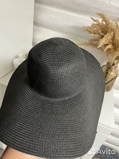 Шляпа Zara женская летняя черная