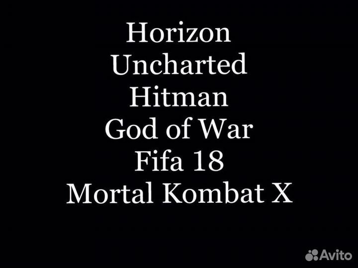 Игры для приставок ps4