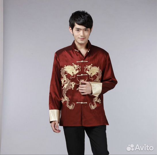 Мужское кимоно- рубашка национальная