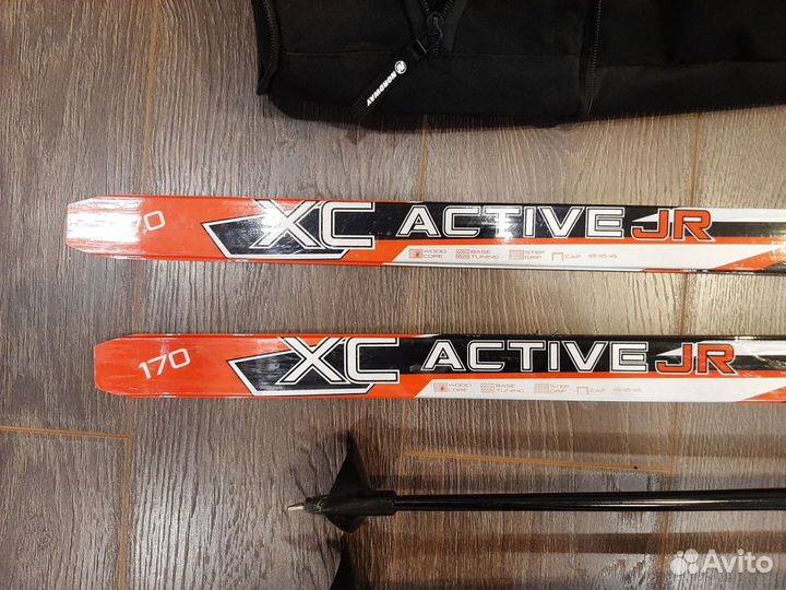 Комплект лыжи беговые Nordway XC active jr
