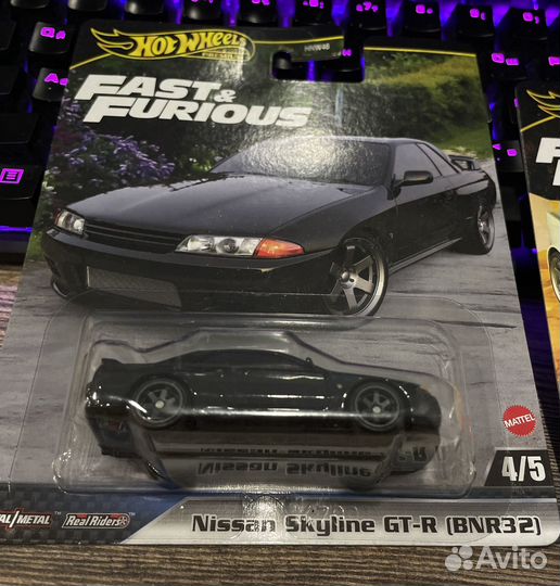 Hot wheels premium fast furious