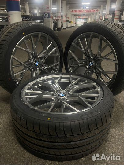 Колеса в сборе на BMW G30 R19 разноширокие
