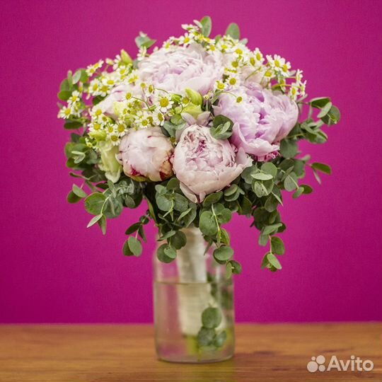 Свадебный букет цветов