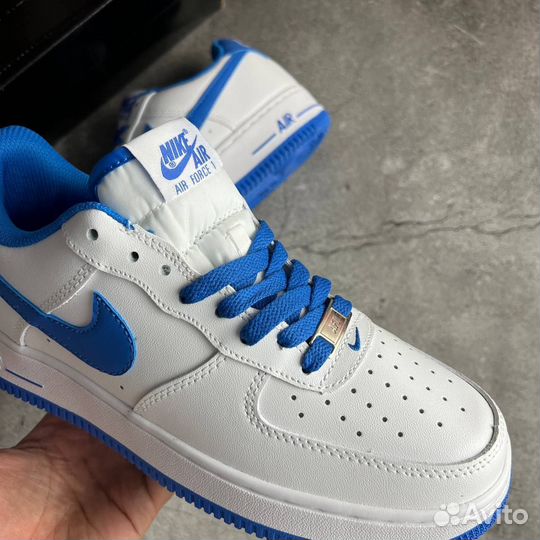 Nike Air Force 1 Low '07 White Medium Blue