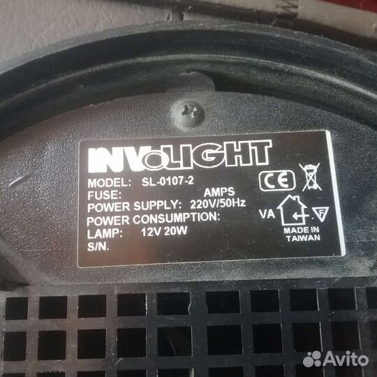 Имитатор пламени, лампа involight