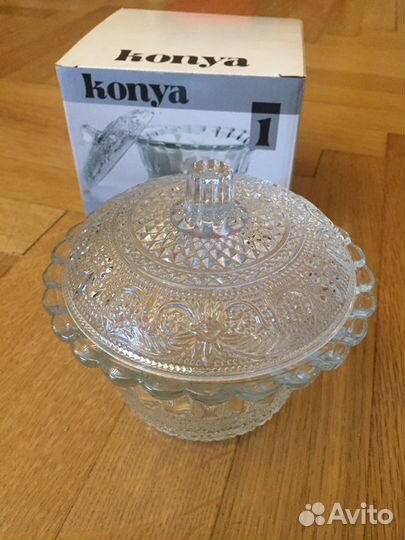 Сахарница Стекло