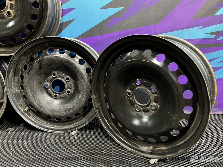 Оригинальные штампованные диски Ford R16 5x108