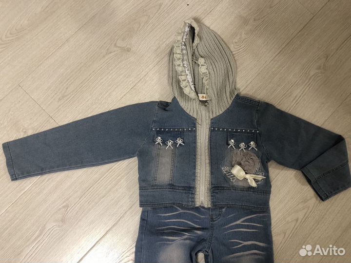 Костюм джинсовый привозной