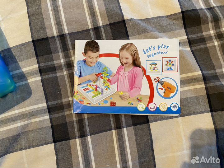 Развивающий конструктор с шуроповертом 3D