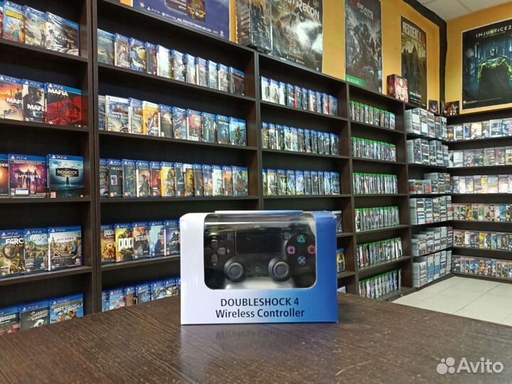 Джойстик ps4 черный