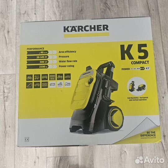 Мойка высокого давления karcher к 5 compact новая