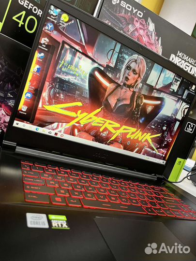 Ноутбук MSI i5 RTX3060