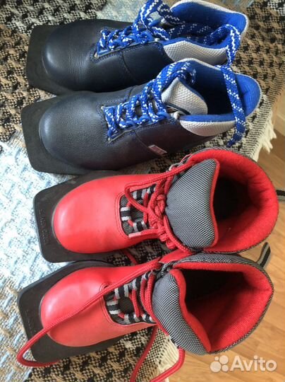Лыжные ботинки детские 30 размер
