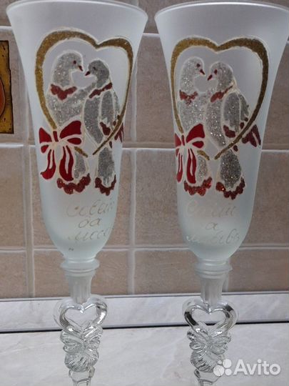 Свадебные фужеры