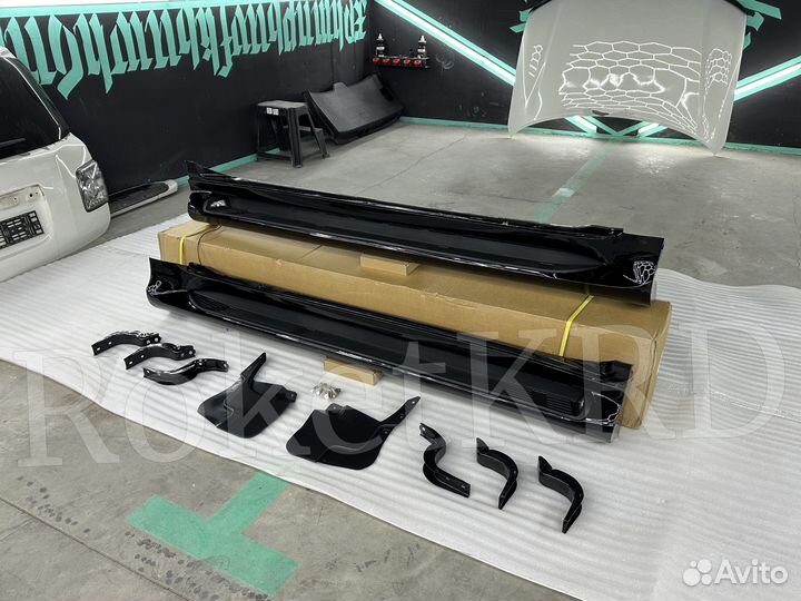 Пороги Toyota Land Cruiser Prado 150 стиль GX