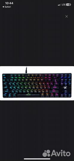 Игровая механическая клавиатура zet gaming