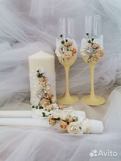 Свадебные бокалы