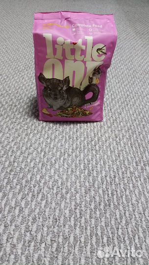 Корм для шиншилл little one