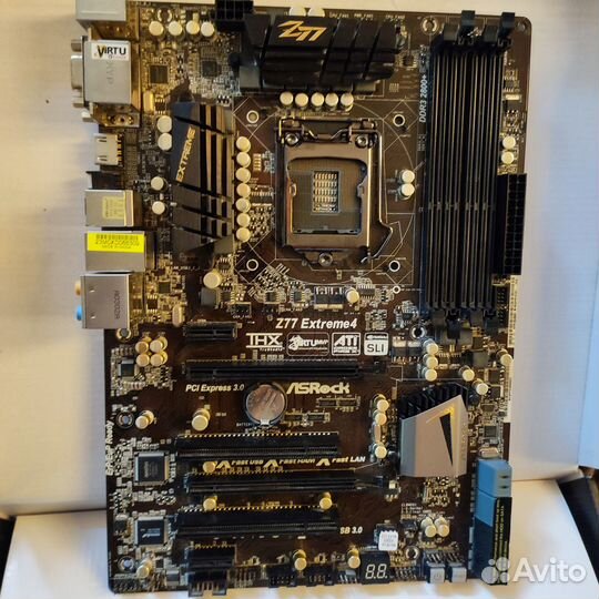 Материнская плата 1155 Asrock z77 Extreme4