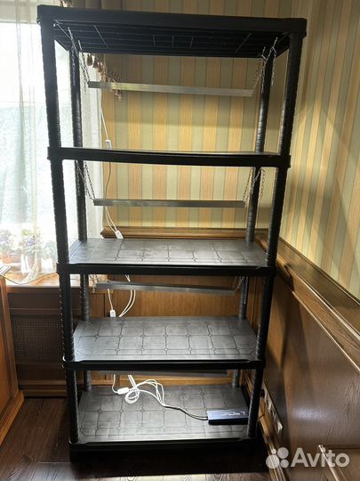 Полки стеллажи для цветов