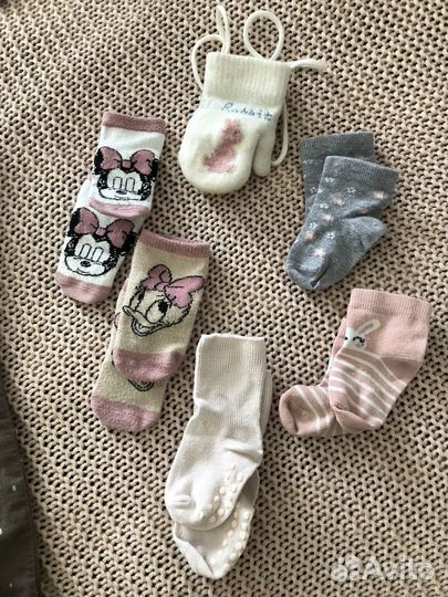 Вещи пакетом на девочку 80 h&m