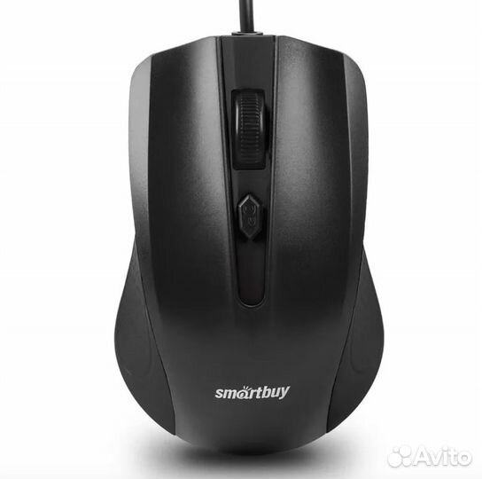 Мышь компьютерная проводная SmartBuy черная