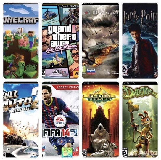 Sony PSP + 352 игры