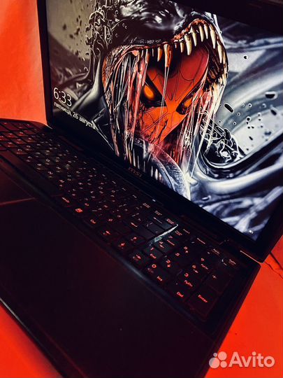 Игровой, большой 17д, мощный и быстрый ноутбук