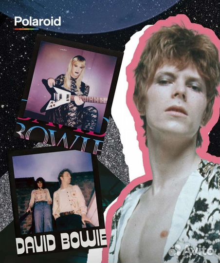 Polaroid i-Type film David Bowie