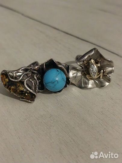 Серебряное кольцо