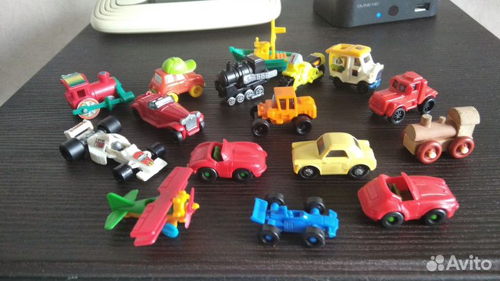 Игрушки из киндера 90х