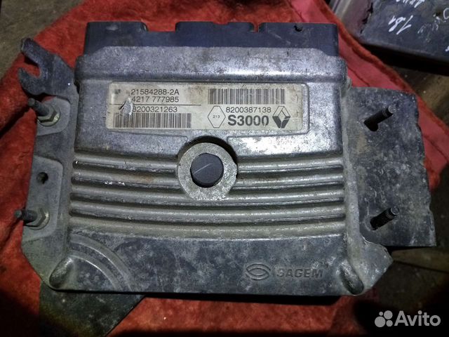 Эбу двигателя Renault Megan 2 Рено Меган 1.6л