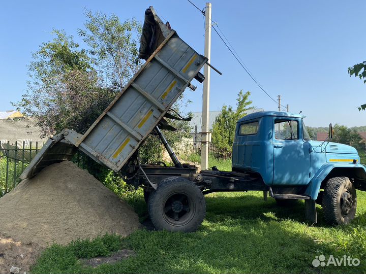 Песок, пгс, гравий, глина, земля