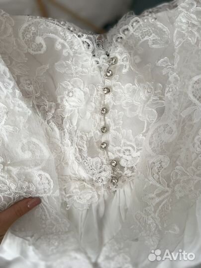 Свадебное платье бу 42-44