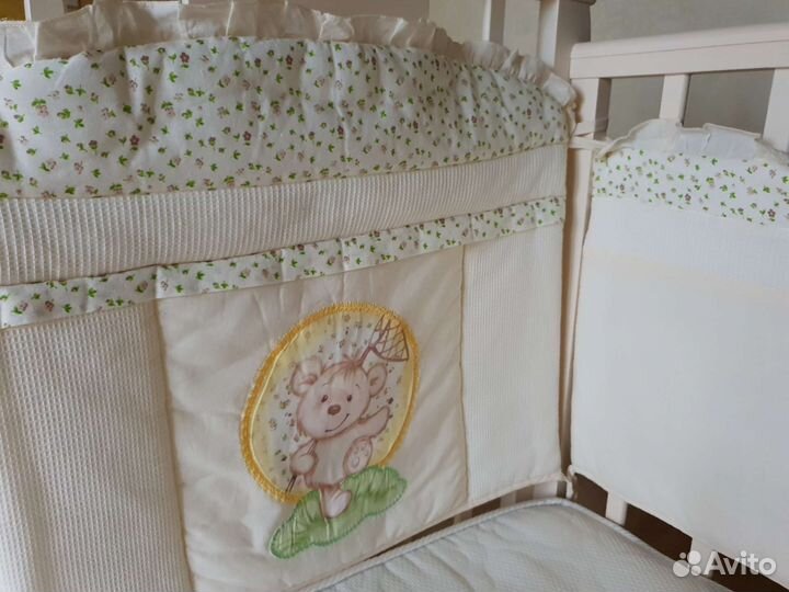 Бортики и балдахин