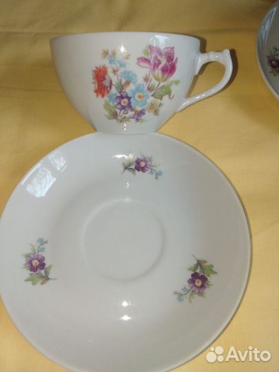 Чайный сервиз ссср.Дулево