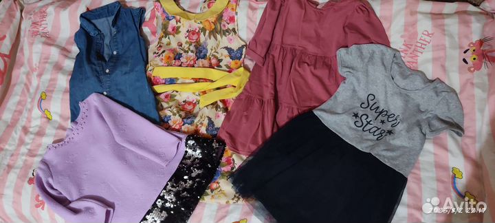 Одежда пакетом для девочки 110-116