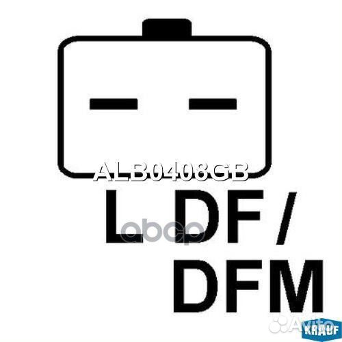 Генератор 12V 90A ALB0408GB Krauf