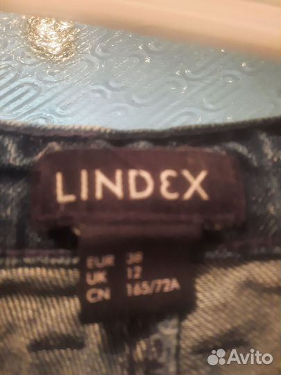 Широкие джинсовые lindex (M)