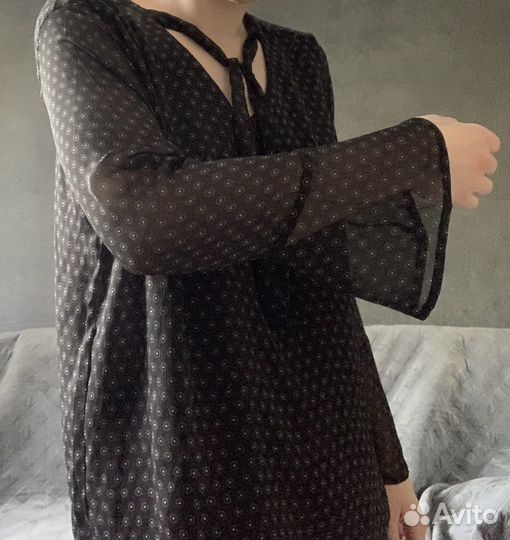 Вещи пакетом, джинсы, рубашки, платья