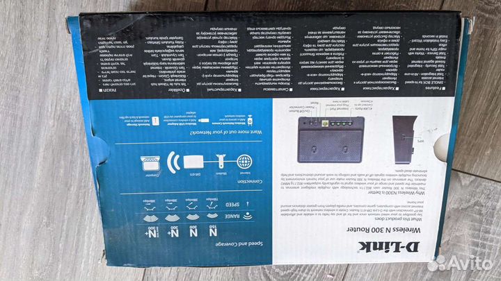 Wifi роутер D-Link DIR-615 300 Мбит\С