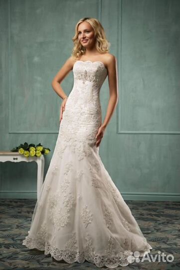 Свадебное платье Amelia Sposa + фата