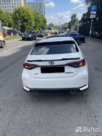 Диффузор заднего бампера toyota corolla E210