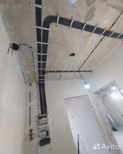 Электрик проводка розетки монтаж услуги электрика